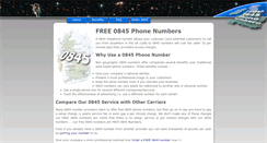 Desktop Screenshot of free0845phonenumbers.co.uk